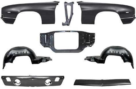 69 camaro sheet metal|front clip for 69 Camaro.